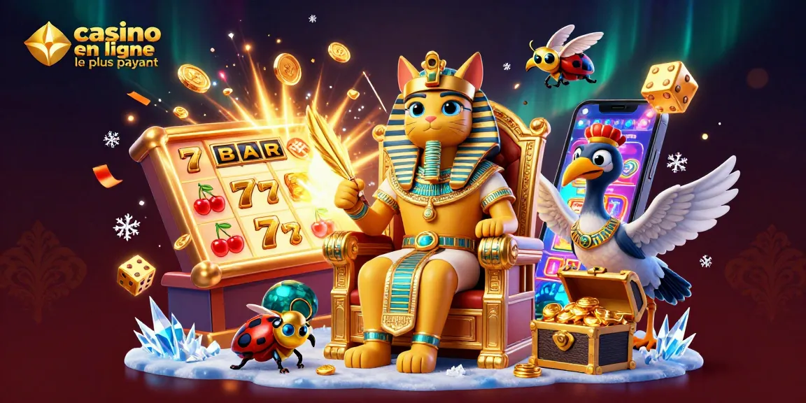 Profitez des jeux dans le casino en ligne le plus payant avec des machines à sous et jackpots scintillants.