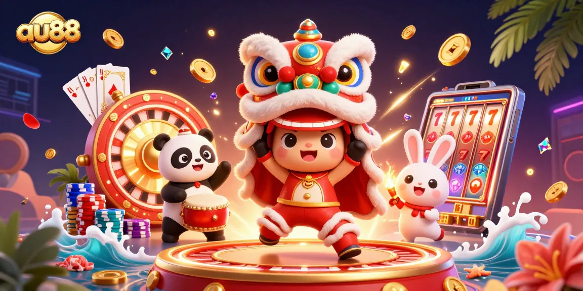 Win big and experience excitement at au88 with dynamic gaming elements and festive characters.