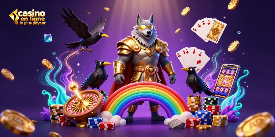 Jouer à des jeux au casino en ligne le plus payant avec Odin et ses corbeaux dans un décor magique.
