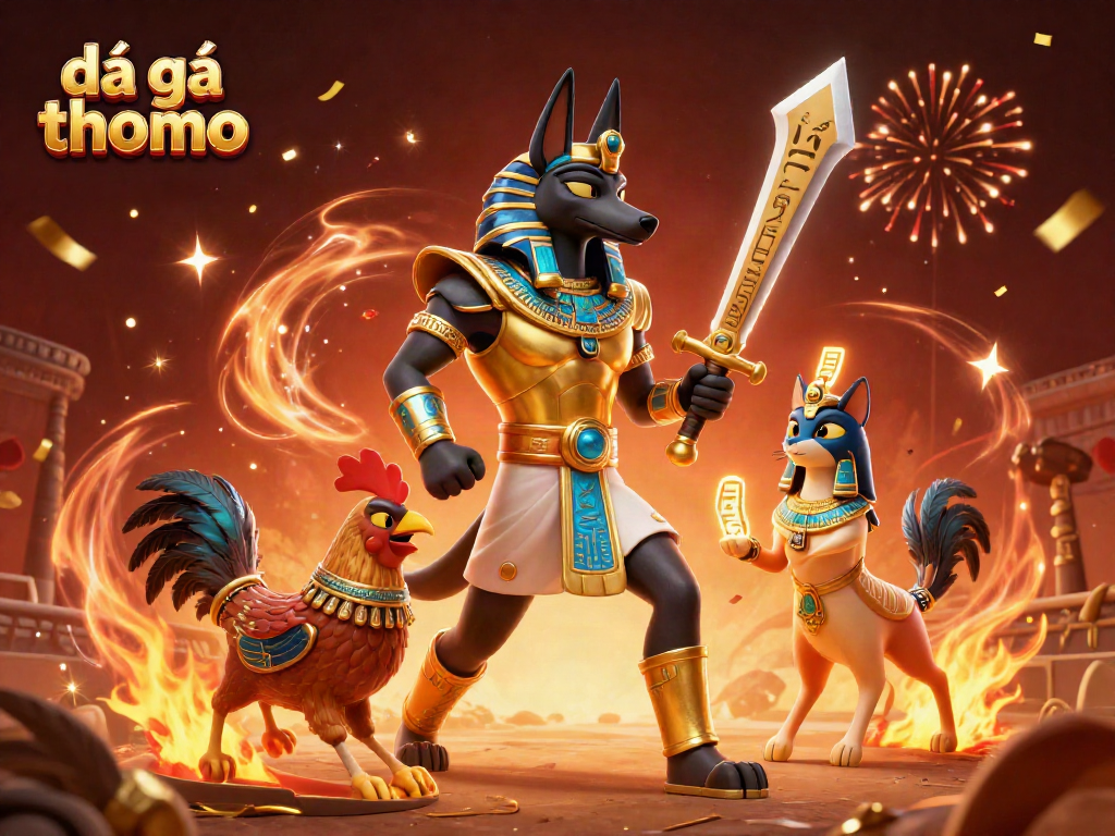 Experience the thrill of đá gà thomo with dynamic fighters and rich, festive atmosphere.