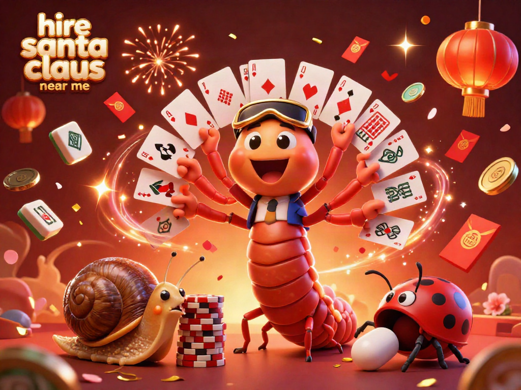Engage in festive casino fun and hire Santa Claus near me for a holiday celebration!