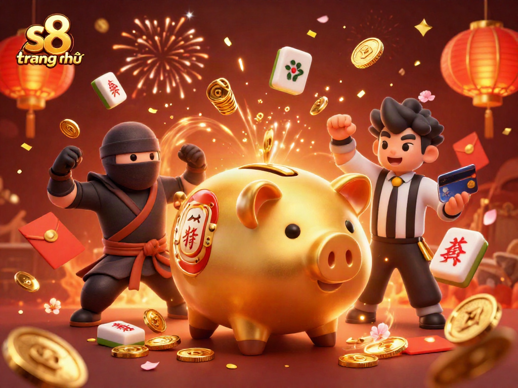 Engage with the vibrant s8 trang chủ gaming experience featuring dynamic characters and casino elements.