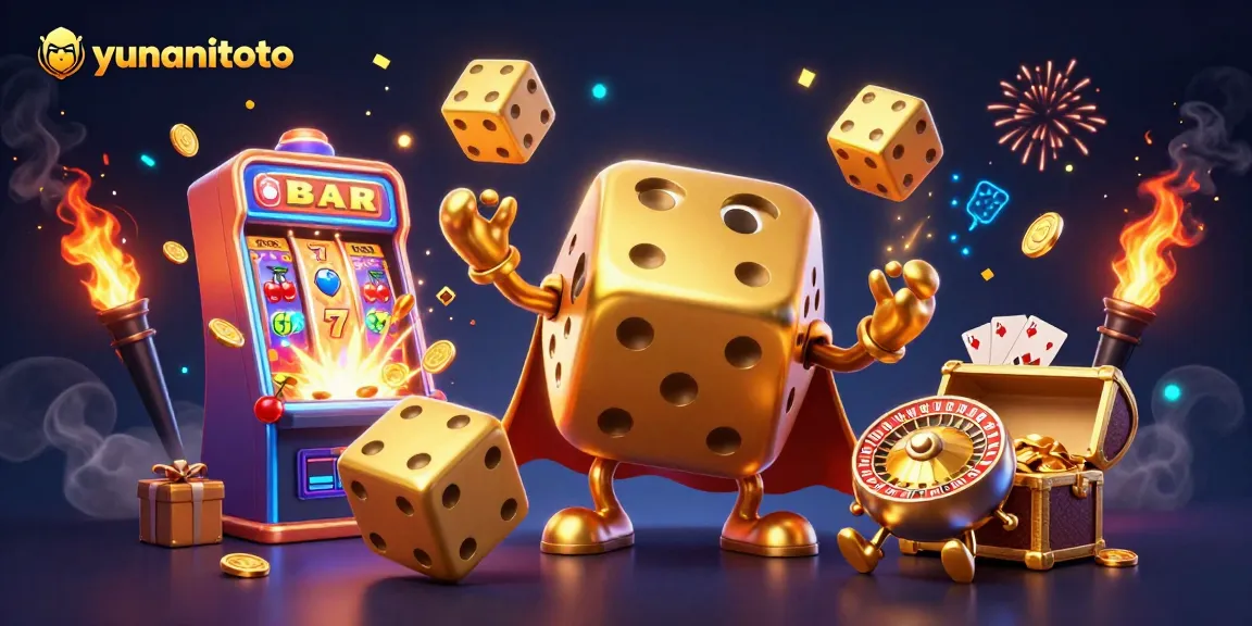 Experience the excitement of yunanitoto's online casino with dynamic gaming elements and vibrant characters.