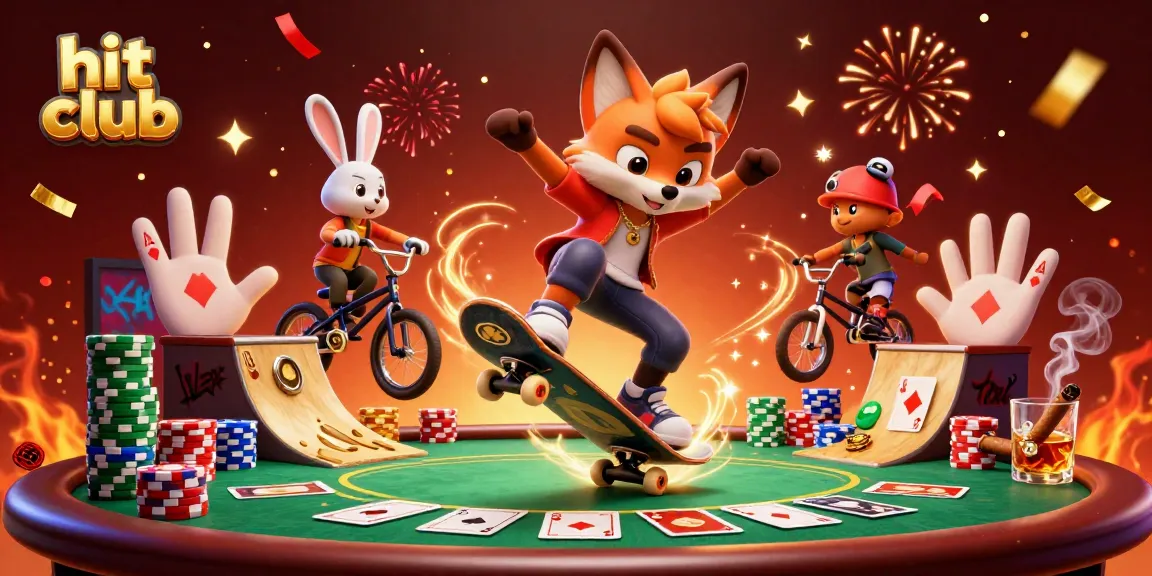 Engage with the vibrant hit club scene featuring dynamic characters and rich casino elements in action.