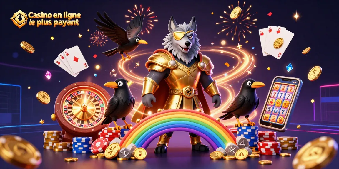 Les jeux de casino au meilleur taux de retour sur investissement au casino en ligne le plus payant.