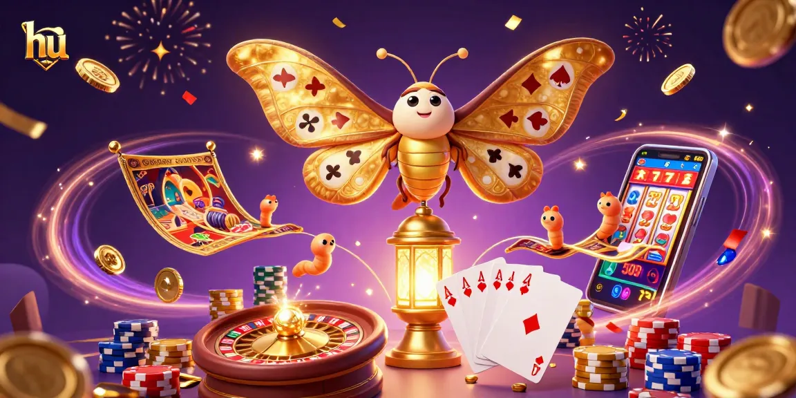 Experience thrilling casino adventures with hu, featuring festive elements and dynamic game excitement.