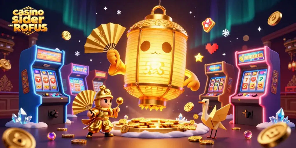 Experience thrilling games at casino sider uden ROFUS with unique 3D characters in a captivating setting.