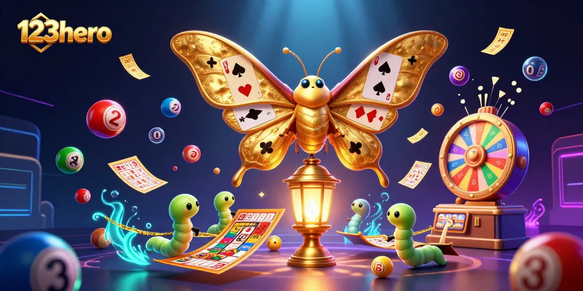 Engage with the 123hero casino world through vibrant illustrations of gaming elements and dynamic scenes.
