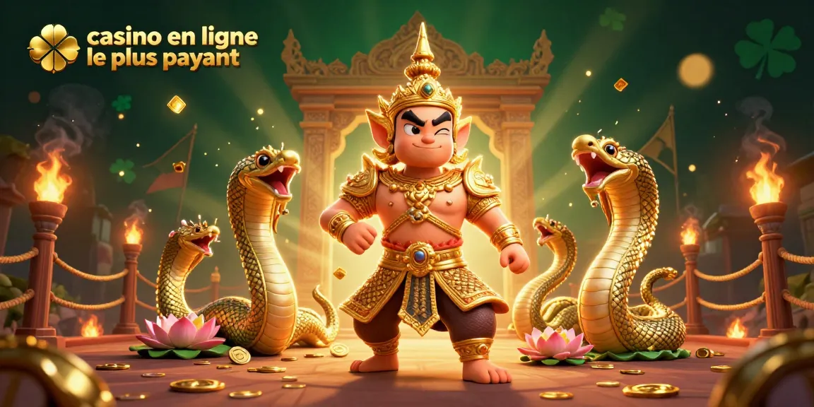 Jouez aux jeux de casino en ligne le plus payant avec des gardiens thaïs et des serpents Naga.