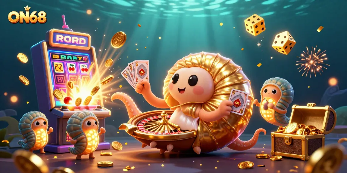 Join the excitement of ON68 casino with an ancient nautilus and jackpot treasures!