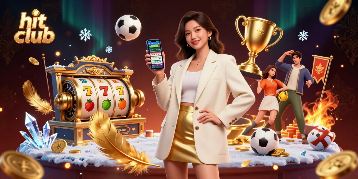 Experience thrilling gameplay at hit club featuring a vibrant casino scene with sports betting action.