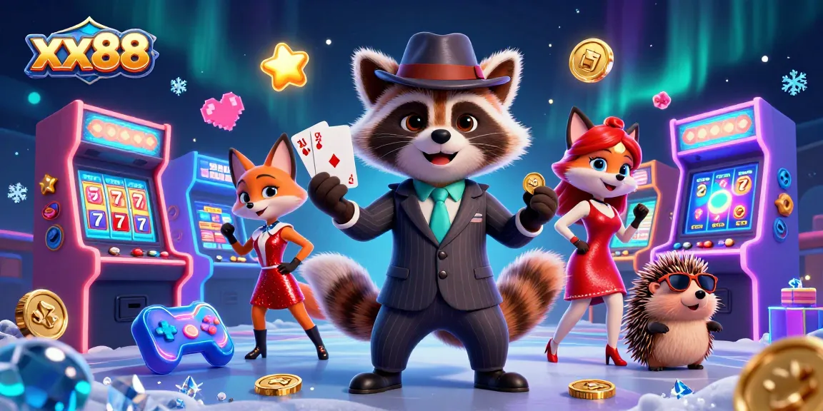 Experience high-stakes gameplay with xx88, featuring slot excitement and card mastery in a vibrant scene.