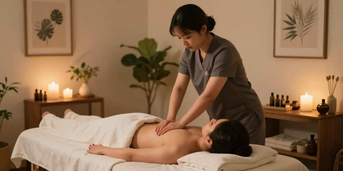 Expert 안양출장안마 service in a calming home environment with professional massage therapy.