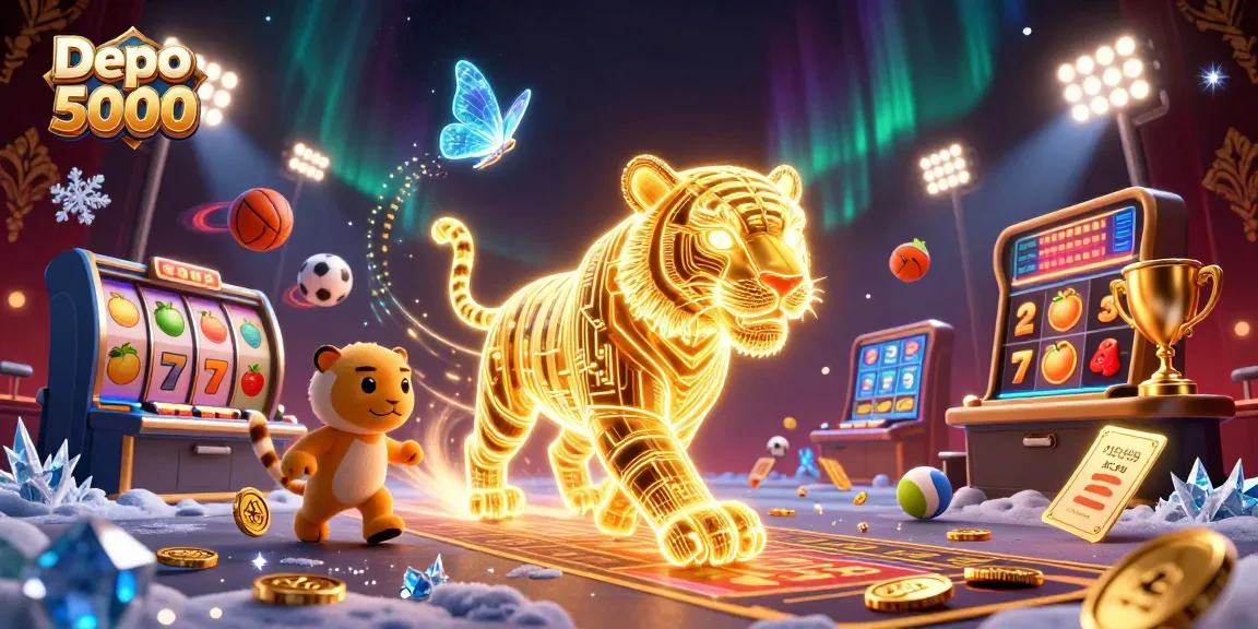 Uji keberuntungan Anda dengan Depo 5000 dalam slot online dan raih jackpot setiap hari!