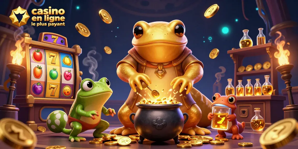 Découvrez le casino en ligne le plus payant, rempli de pièces d'or et de symboles chanceux!