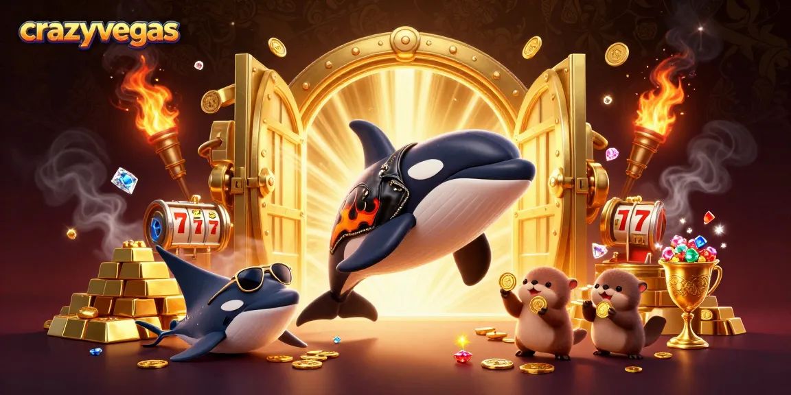 Experience the thrill of crazyvegas with winning combos of slots and lively underwater characters.