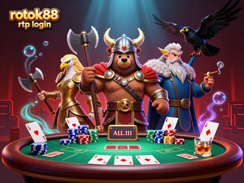 Experience the thrill of rokok88 rtp login with dynamic casino elements and stunning characters.