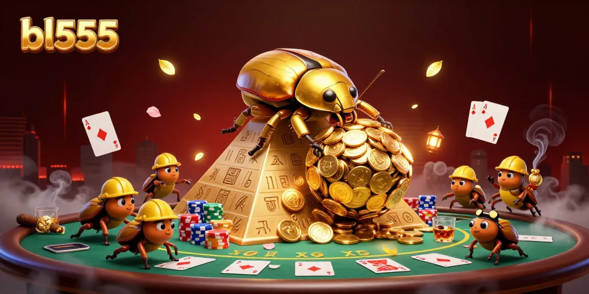 Experience thrilling gameplay at bl555 with engaging casino-themed characters in an exciting setup.