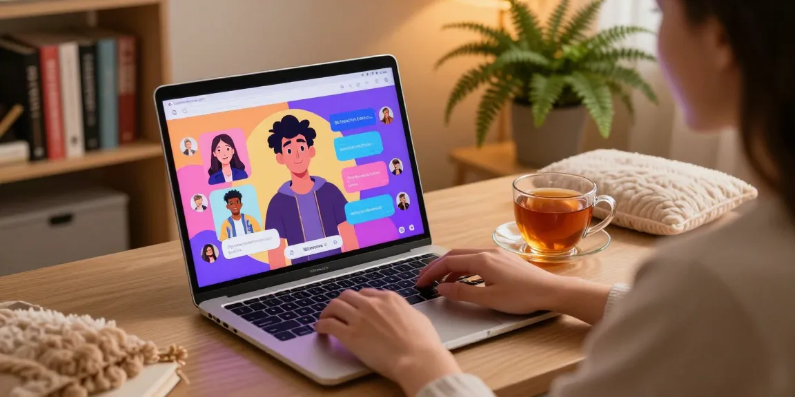 Engaging in NSFW AI chat with interactive characters in a cozy setting, showcasing the unique experience of ai chat nsfw.