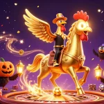Experience thrilling wins with gg88 in a vibrant casino scene filled with golden treasures.