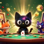 Experience trực tiếp bóng đá excitement with vibrant casino elements, golden chips, and rich visuals.