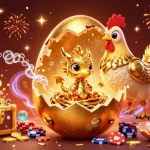 Play thrilling games at lolajack casino fr with a vibrant scene featuring a golden dragon and poker chips.