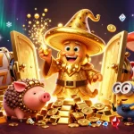 Experience the thrill of slots with oktkbd com's golden jackpot adventure featuring magical creatures.