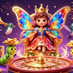 Join the gaming celebration at uu88 as vibrant butterflies and caterpillars bring the casino to life!