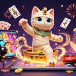 Labewa4d menghadirkan kucing mummy 3D dan scarab dalam kasino, membagikan pengalaman bermain yang seru.