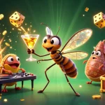Pour jouer au casino en ligne en France légal, les joueurs découvrent une illustration captivante avec des personnages animés.