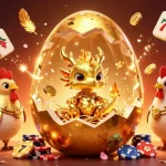 Experience thrilling jackpots at bl555in with this vibrant 3D casino illustration featuring a golden dragon!